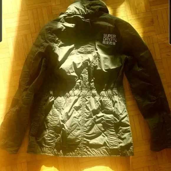 SuperDry Rookie Army Green Military Jacket - Picture 2 of 3